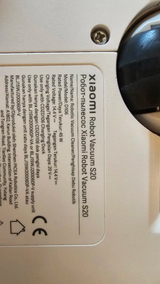 Xiaomi Vacuum S20 Robot Aspirador
