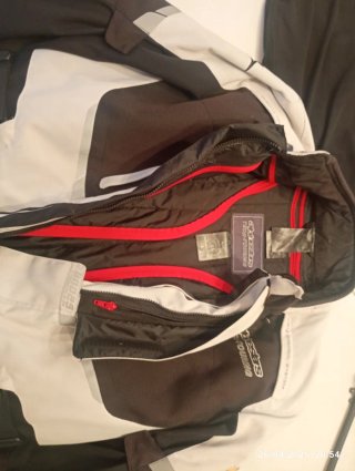 Chaqueta Alpinestars Andes Touring Negra/Blanca