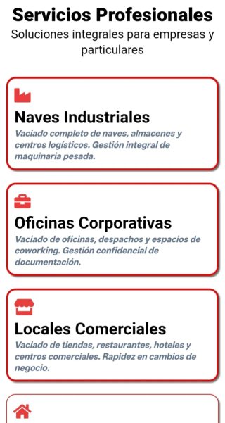 Portes Vaciados Mudanzas