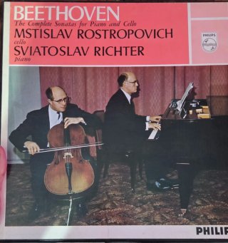 Vinilo Beethoven Sonatas Piano y Cello