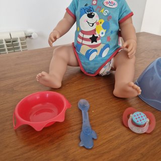 Baby Born Magic Boy 43cm interactivo + extras