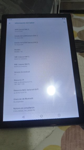 Tablet WIFI+ 2 SIM 12/512GB+Cargador+Teclado+cable