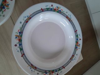 Vajilla Vintage Arcopal Flores