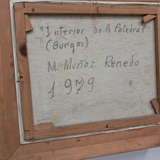 M. Muñoz Renedo Óleo