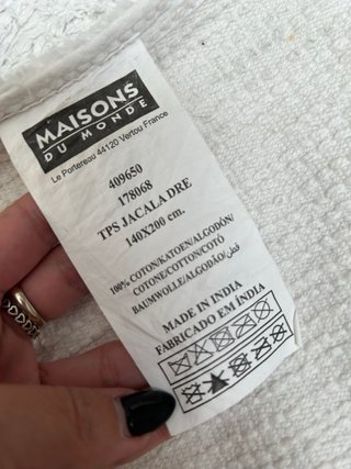 Alfombra Maisons du Monde geométrica