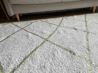 Alfombra Maisons du Monde geométrica