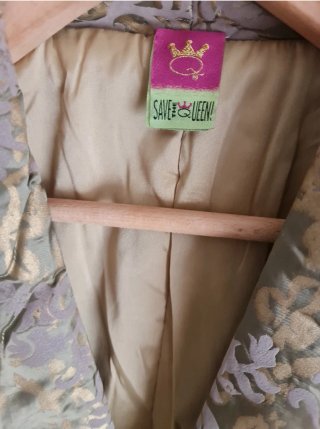 Joya Vintage: Blazer Exclusiva Save the Queen! XL