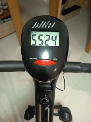 Bicicleta Estática Negra
