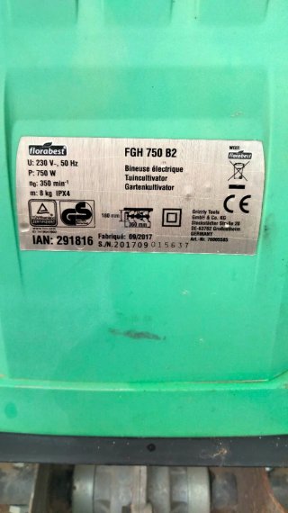 Motoazada Eléctrica Verde