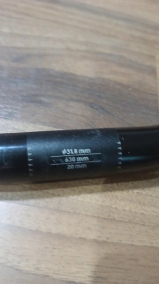 Manillar FSA XC 190 31.8mm MTB
