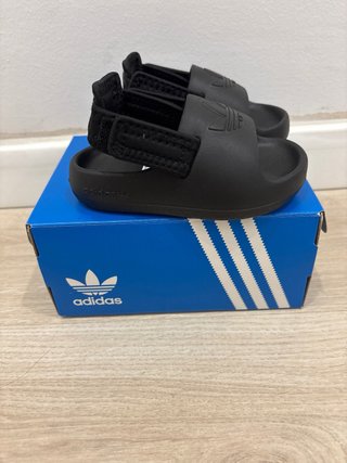 Chanclas Adidas Adifom Adilette I Bebé Negro