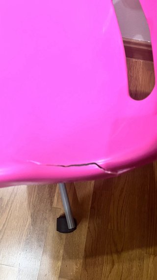 Silla Snille Ikea  Rosa