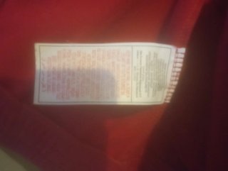 Chaqueta Nike Roja y Blanca