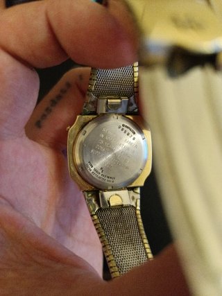 Pareja Relojes Digitales Hamilton Años 70