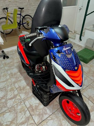 Piaggio Zip SP Azul/Rojo Competición Full malossi