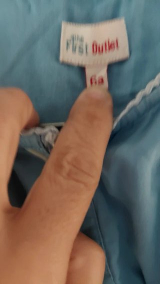 Mono  niña celeste Talla 6