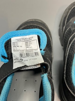Scarpe trekking bambino Quechua taglia 27