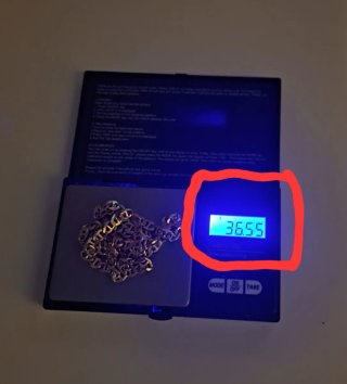Cadena Italiana Milanesa Oro 18k