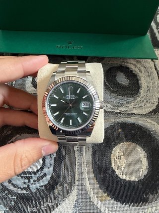 Rolex Datejust Verde 40mm
