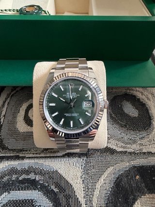 Rolex Datejust Verde 40mm