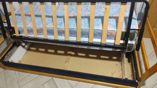 Sofá Cama Marisa Madera y Metal Fuerte con cajón