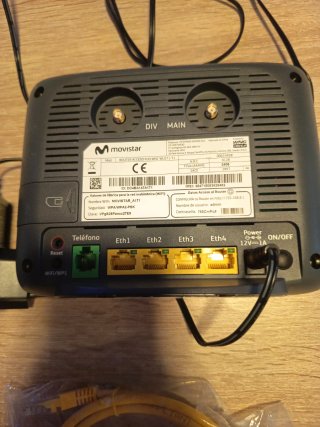 Router Movistar Blanco