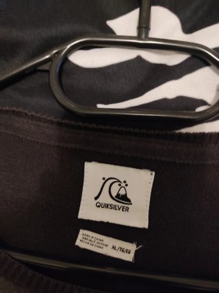 Jersey Quiksilver de Punto a Rayas - Talla XL