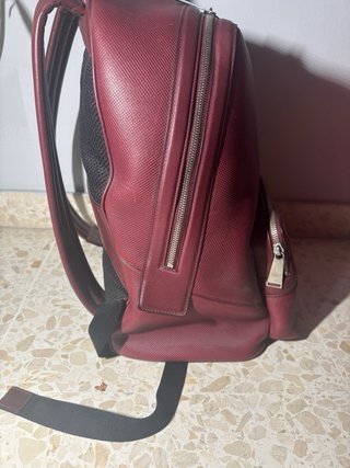 Mochila Bottega Veneta Piel Roja Original