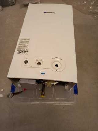 Calentador gas propano