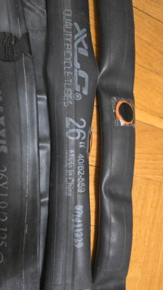4 Cámaras de Bicicleta 26 1.9-2.125