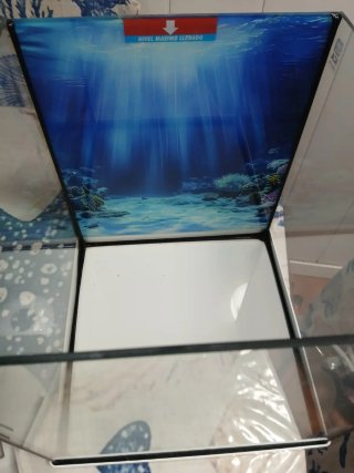 Pecera Nano Aqua LED Crystal