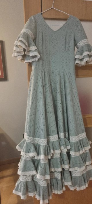 Traje de flamenca niña 10-12 años
