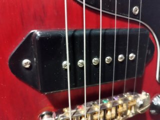 Pastilla Lollar P-90 Dogear Tall BR BK