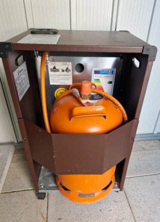 Estufa Gas Llama Azul