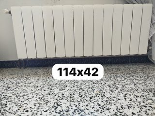 Radiadores de aluminio blancos
