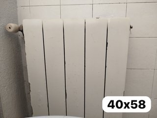 Radiadores de aluminio blancos