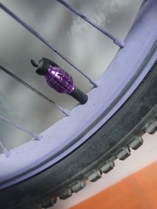 Bici BMX Custom Morado