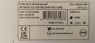 Plafoniera LED Stagna Philips 16W 60cm 53108699
