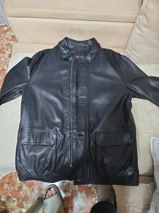 Chaqueta Cuero Emidio Tucci Sport Negra