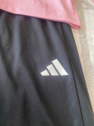 Conjunto Adidas Niñ@ Rosa y Negro