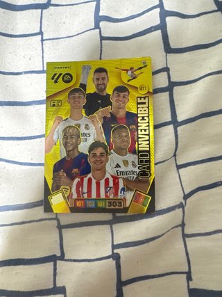 Cromo Panini EA Sports Invencible