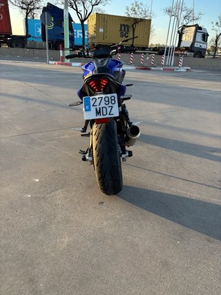 Yamaha MT-07 2023 A2 Azul y Negra