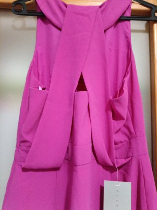Vestido morado El Corte Inglés nuevo