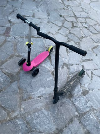 2 Patinetes Oxelo y Wild Bull