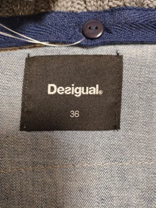 Chaqueta Desigual Exotic Crochet Talla 36