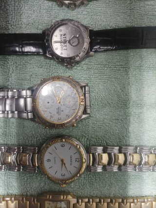 Conjunto de 8 relojes