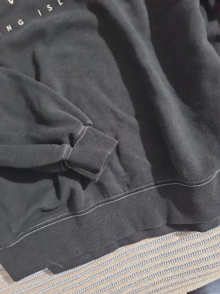 Sudadera Pull&Bear New York Long Island Negra