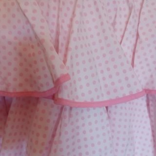 Vestido de gitana rosa con lunares