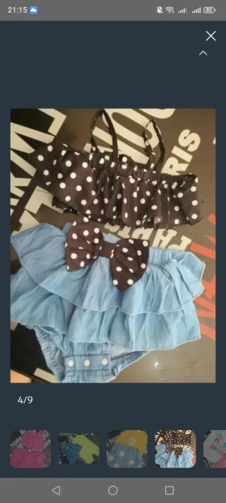 Lote 11 Conjuntos Niña Verano talla 9/12