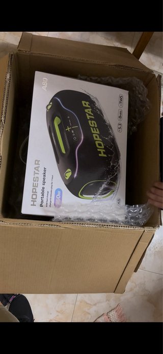 Altavoz Hopestar A80 350W Negro/Verde
